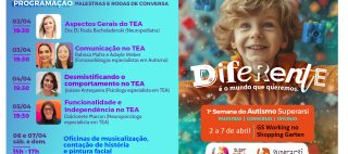 SEMANA DO TEA- Diferente é o mundo que queremos